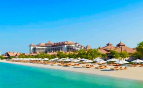 Palm Jumeirah, Studio, Fantastischer Meer-, Beach- und Skyline Blick, Strand